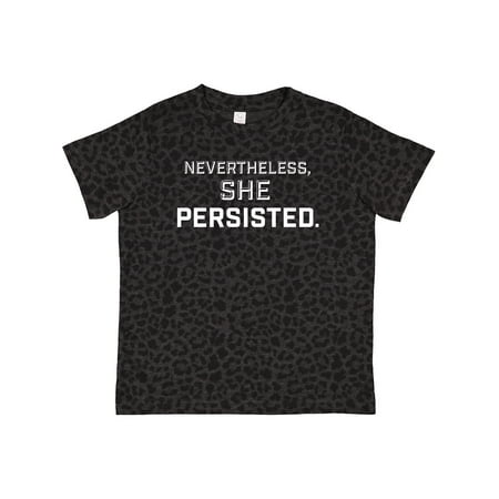 

Inktastic Nevertheless She Persisted Gift Toddler Boy or Toddler Girl T-Shirt