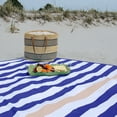 thumbnail image 3 of Great Bay Home Reversible Microfiber Beach Towel, 3 of 5