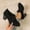 #381-Black, variant on Woman's Fashion Casual Chunky Heel Pumps, Round Toe Lace-Up Design with Solid Color Versatile Style, Autumn Winter High Heels for Daily Wear and Outdoor Activities