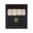 thumbnail image 2 of Press on Nails iBeautying White French Silver Line semitransparente, 2 of 8