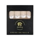 thumbnail image 2 of Press on Nails iBeautying White French Silver Line semitransparente, 2 of 8