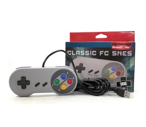 Controle Super Nintendo Snes Joystick Usb Jogos Emulador Pc