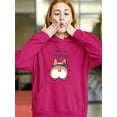 thumbnail image 2 of Corgi Short Legs Big Attitude Hoodie Women -Image by Shutterstock, Female x-Large, 2 of 4