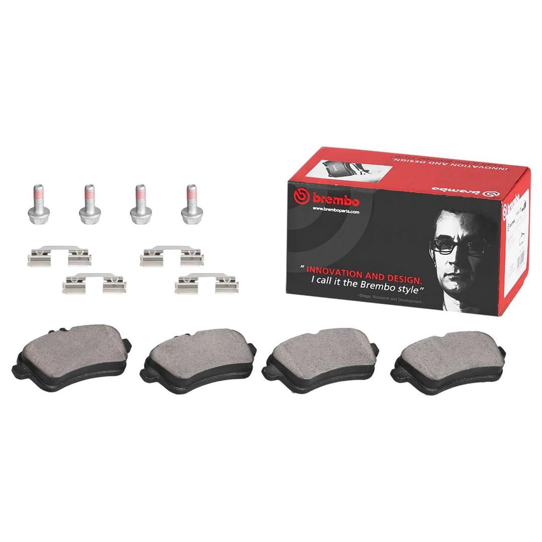 Brembo P50099N NAO BRAKE PADS Fits select: 2017 MERCEDES-BENZ GLS 450 4MATIC, 2012-2015 MERCEDES-BENZ ML 350 4MATIC