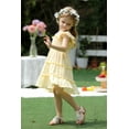 thumbnail image 3 of Younger Tree Baby Girl Dress Kid Summer Clothes Sleeveless Flower Beach Boho Princess Sundress for 6-7T, 3 of 6