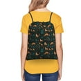 thumbnail image 4 of Rocae Deers In The Forest for Drawstring zipper Backpack Gym Backpack Bag for Men and Women, 4 of 6