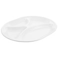 thumbnail image 3 of said Melamine 4-divided Plates Dinner Plate Household Food Dish Compartment Food Plate, 3 of 4