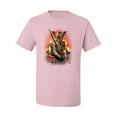 thumbnail image 2 of Wild Bobby, Undead Dark Knight, Pop Culture, Men Graphic Tees, Light Pink, 5XL, 2 of 3