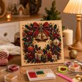 thumbnail image 6 of syligr Bell Christmas Diamond Art for Adults, Vintage Christmas Pearl Art Kits, DIY Pearl Diamond Kit, Winter Bead Crafts Ornament, Xmas Party Decorations for Mantel, Unique Gift/Favors, 6 of 9