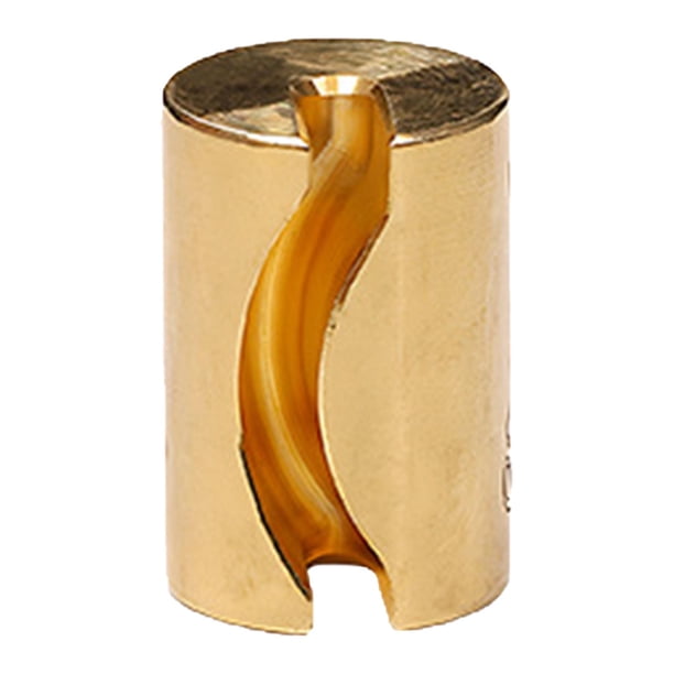 Tubo de silenciamiento para violonchelo de metal con tono de lobo para eliminar resonancia. Accesorio de latón para 14 x 8 mm