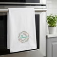 thumbnail image 2 of Unique Bargains Embroidered Pure Cotton Absorbent Towels White-3 26" x 18", 2 of 8