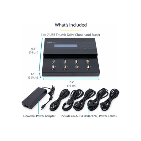 StarTech 1:7 Standalone USB Duplicator and Eraser - for USB Flash Drives price history on PriceWatchPro