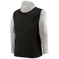 thumbnail image 4 of Men's Dunbrooke Black/Gray Tampa Bay Buccaneers Big & Tall Alpha Full-Zip Hoodie Jacket, 4 of 4