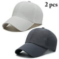 thumbnail image 2 of Baseball Hats Mesh Breathable 2PCS Adjustable Sports Caps Tennis Hats for Men, 2 of 10