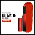 thumbnail image 7 of (2 pack) Maybelline Color Sensational Ultimatte Slim Lipstick Makeup, More Scarlet, 0.06 oz., 7 of 7