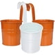 thumbnail image 4 of Macetas colgantes de metal Vhermosa Paquete de 3 para balcón jardín hogar, 4 of 5