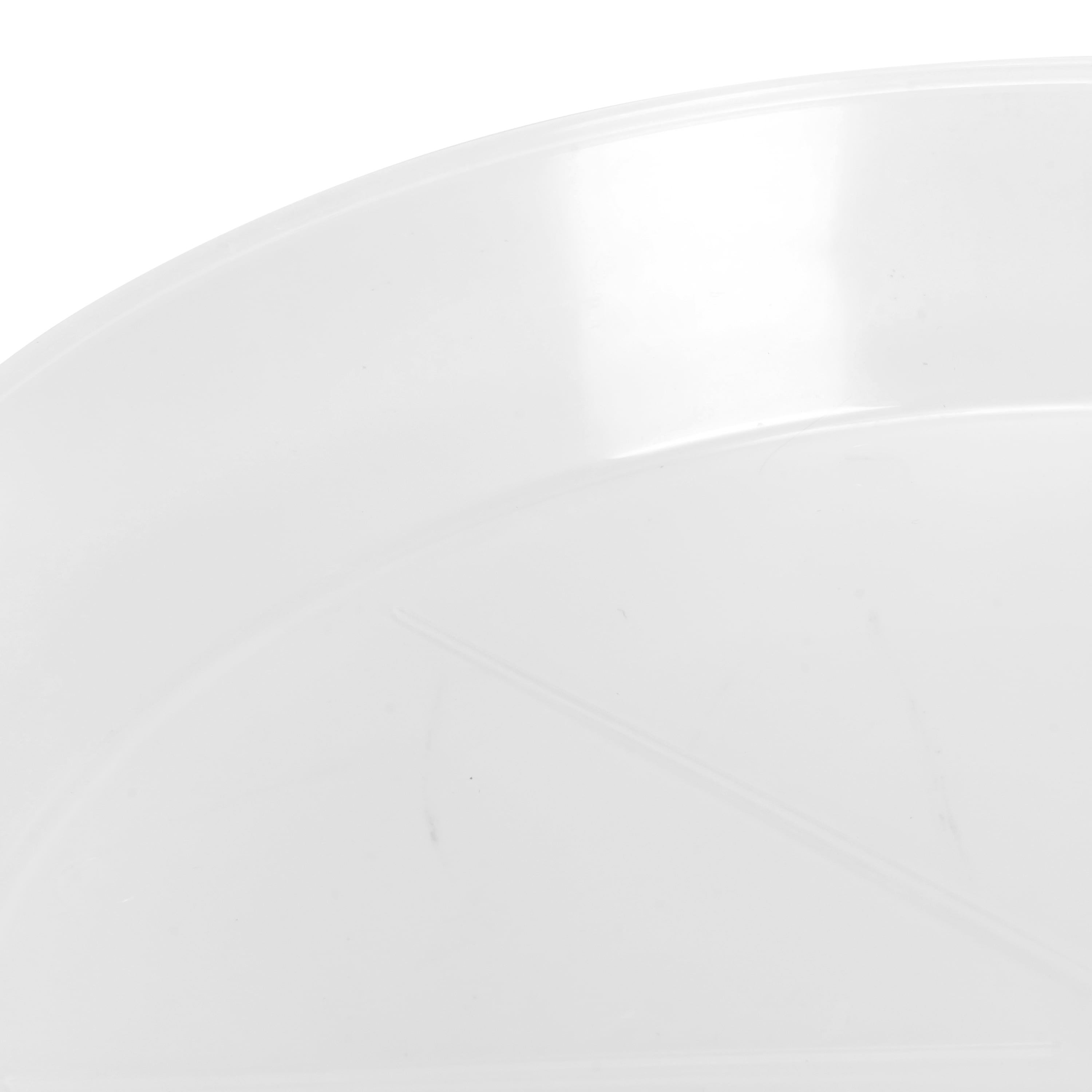 Austin Planter 18 inch(16.3 inch Base) Plant Saucer Single Natural Colored Polypropylene Made in USA