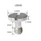 thumbnail image 2 of UPOUART 5Ud Tornillo Para Trípode Y Cámara Plata De Plana Ideal Para Fotografía, 2 of 8