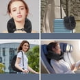 thumbnail image 3 of Stuffable Travel Pillow for Adults | U-Shape Neck Support with Storage Pouch | Fill with Clothes to Save Space | Portable for Flights & Road Trips | 18x90cm, 3 of 6