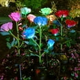thumbnail image 6 of Bdday Solar Garden Lights Outdoor Waterproof, Solar Outdoor Lights 7-Color Changing Outdoor Solar Lights for Yard Lawn Patio Garden Decor, 6 of 9
