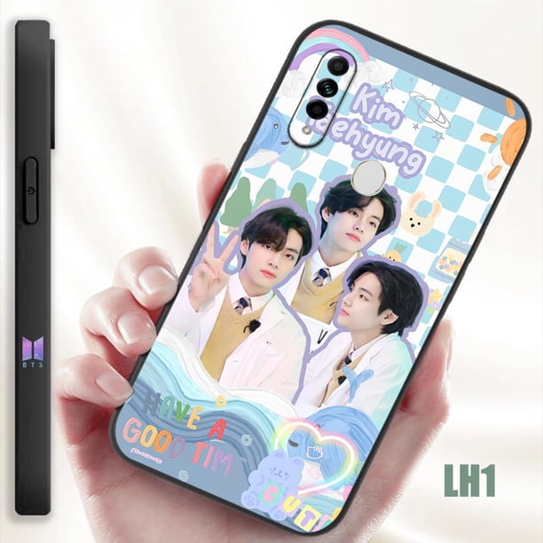 Carcasa Para infinix Hot 9 Pro Note 10 11 12 bts v Taehyung WZH21 Funda Para Teléfono Borde Cuadrado