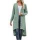 thumbnail image 2 of ICHUANYI Clearance Women's And Winter Sweater Coat Cardigan Long Sleeve Blouse Clothing Loose Tops(Green, L) ICHUANYI WER2023081514133, 2 of 5