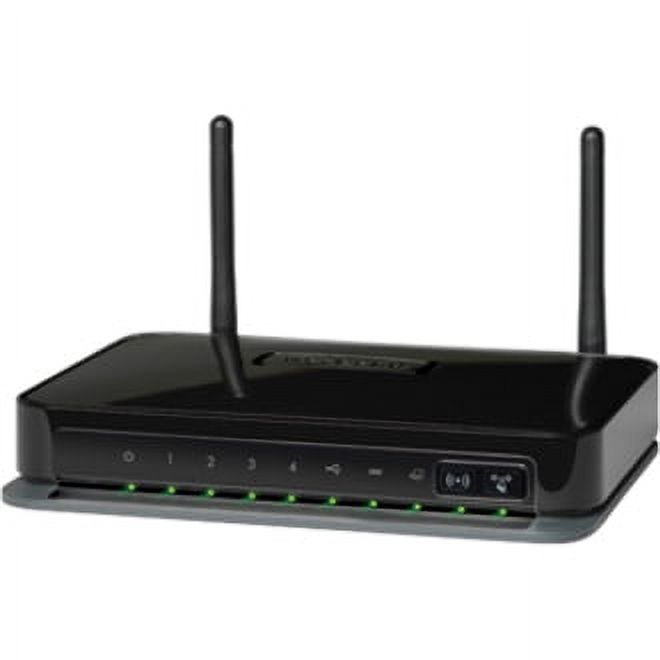 Netgear DGN2200 Wi-Fi 4 IEEE 802.11n  Modem/Wireless Router - image 3 of 3