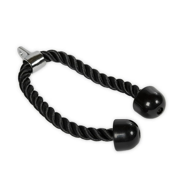 Titan Fitness Tricep Rope Press Down Rubber Stoppers Strength Machine Attachment