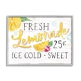 thumbnail image 4 of Stupell Industries Fresh Lemonade Rustic Country Citrus Fruit Sign Framed Wall Art, 20 x 16, Design by Courtney Morgenstern, 4 of 5