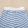 thumbnail image 7 of CAICJ98 Toddler Baby Boy Summer Clothes Birthday Outfit One/Two/Three Letter Embroidery Waffle T-shirt Top Jogger Shorts Set (Light Blue,2-3 Years）, 7 of 7