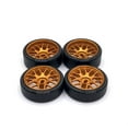 thumbnail image 3 of 4 piezas Neumáticos de rueda perfecl de caucho y Metal 27mm Dorado, 3 of 4