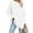 White, variant on gakvbuo Plus Size Pullover Shirts For Womens Long Sleeve Fall Tops Loose Solid Color Crew Neck Oversized T-Shirts Loose Casual Tunics Blouses Tops