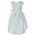 thumbnail image 2 of Bonnie Jean Girls' Mikado Cascade Dress - white, 14 (Big Girls), 2 of 2