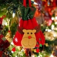 thumbnail image 4 of Clearance Christmas Decoration! Christmas Decorations Christmas Gift New Christmas Gift Bag Handbag Party Decoration Children's Christmas Eve Bag Velvet Drawstring Gift Bag Savings, 4 of 6