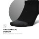 thumbnail image 4 of Calcetines Feetures Elite Max Cushion No Show Tab Black S, 4 of 7