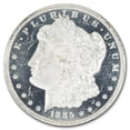 thumbnail image 2 of 1885-CC Morgan Dollar MS-64 DMPL PCGS CAC, 2 of 3