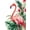 Flamingo Tropical Plant, variant on Yayeee 8 Pack Cabinet Knobs with Screws Round Zinc Drawer Pulls for Kitchen, Flamingo Turban Sunglasses