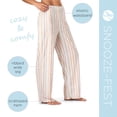thumbnail image 3 of Hello Mello Snooze Fest Lounge Pajama Pants Soft Sleepwear Bottoms, Snooze Fest (Women's), 3 of 8