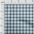 thumbnail image 2 of oneOone Cotton Jersey Light Blue Fabric Check Sewing Craft Projects Fabric Prints By Yard 58 Inch Wide, 2 of 4