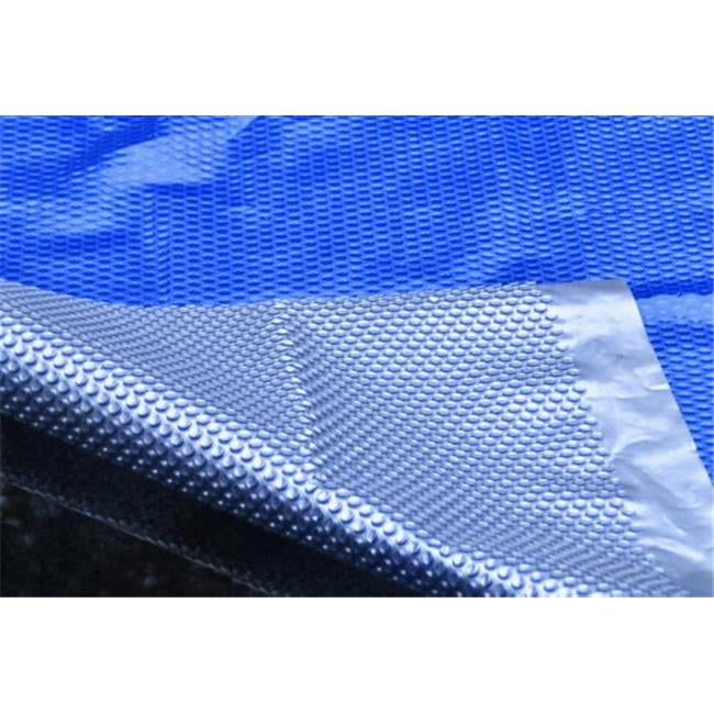 Midwest Canvas BLUESILVER 18X40 RECT 5YR 18 x 40 ft. 8 Mil Rectangular Inground Solar Cover