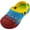 Yellow Tie Dye, variant on Norty Girls & Boys Tie Dye Clog Sandal with Backstrap - RUNS 2 SIZES SMALL 40585-2MUSLittleKid Yellow Tie Dye