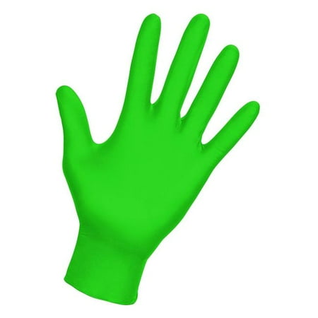

Derma-Vue Powder Free Nitrile Examination Gloves Green - Medium Box per 100