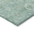 thumbnail image 3 of Addison Rugs Chantille Indoor/Outdoor Transitional Damask Teal Machine Washable Rectangle Rug, 2'6" x 3'10", 3 of 7