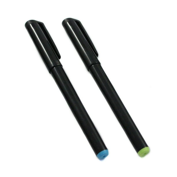 2pk UV Spy Pen Invisible Ink Marker Security Pen Novelty Gadgets (Green