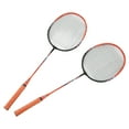 thumbnail image 3 of Badminton Rackets, 2 Player Badminton Racket Low Wind Resistance Shockproof Change Vibration Frequency  for Amateur Primary Training for Beginner, 3 of 7