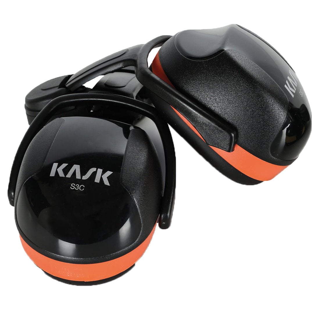 Kask SC3 Orange Ear Defenders (fits Super Plasma & Zenith Helmets