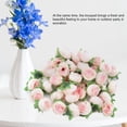 thumbnail image 4 of 50 Piezas De Rayón Artificial Cabeza De Peonía Flor Bola Pequeña Crisantemo Pequeño Clavel Decoración De Flores Falsas Bricol, 4 of 7