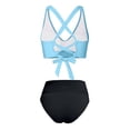 thumbnail image 6 of CONZONE Womens Period Tankini Sets 2 Peice Swimsuits for Women Menstrual Leakproof Swim Bottoms Solid Color Lightweight Summer Beach Bathing Suits, 6 of 7