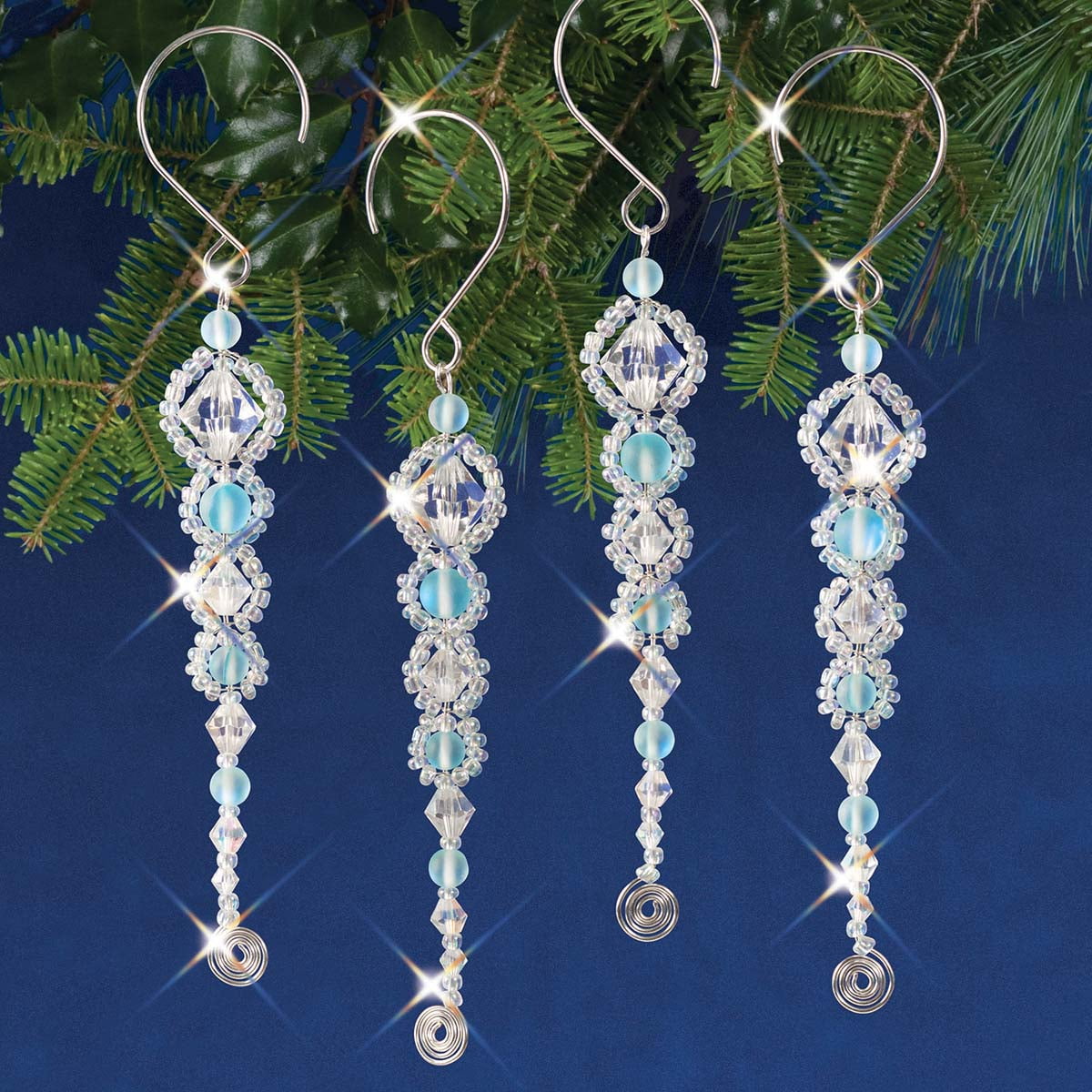 6 REAL CRYSTALS Magnetic Multi-faceted Icicles Charms Light Chandelier Lamp 2B 