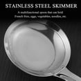 thumbnail image 4 of Stainless Steel Spoon: Skimmer Spoon Fine Mesh Colander Sieve Skimmer for Hot Pot Restaurant Home Kitchen, 4 of 6